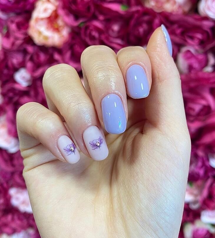 40 Cute Spring Short Nails Art Ideas 2020