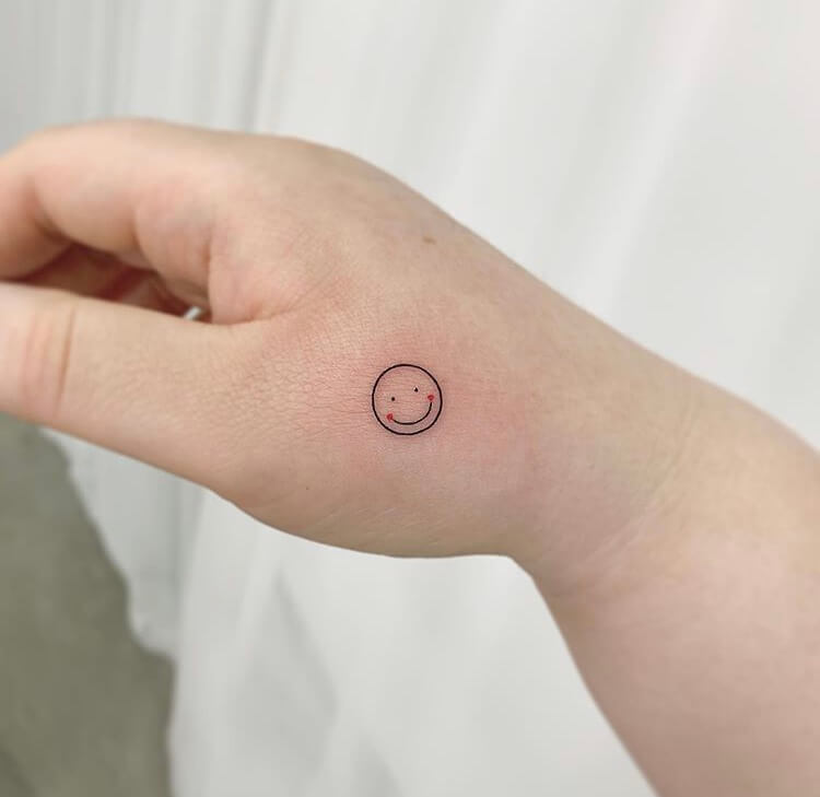 Smile Small Tattoo Ideas For Women