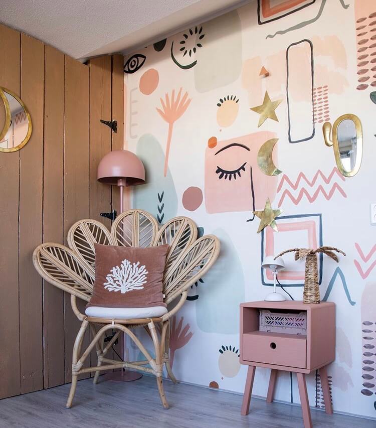 boho leisure area