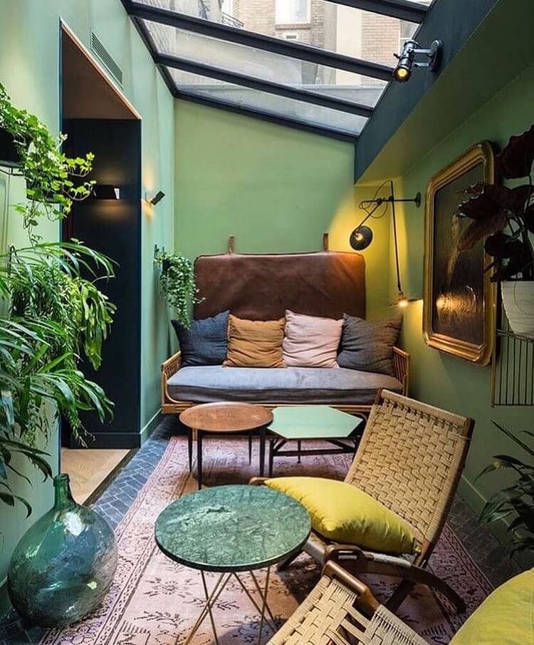 boho leisure area