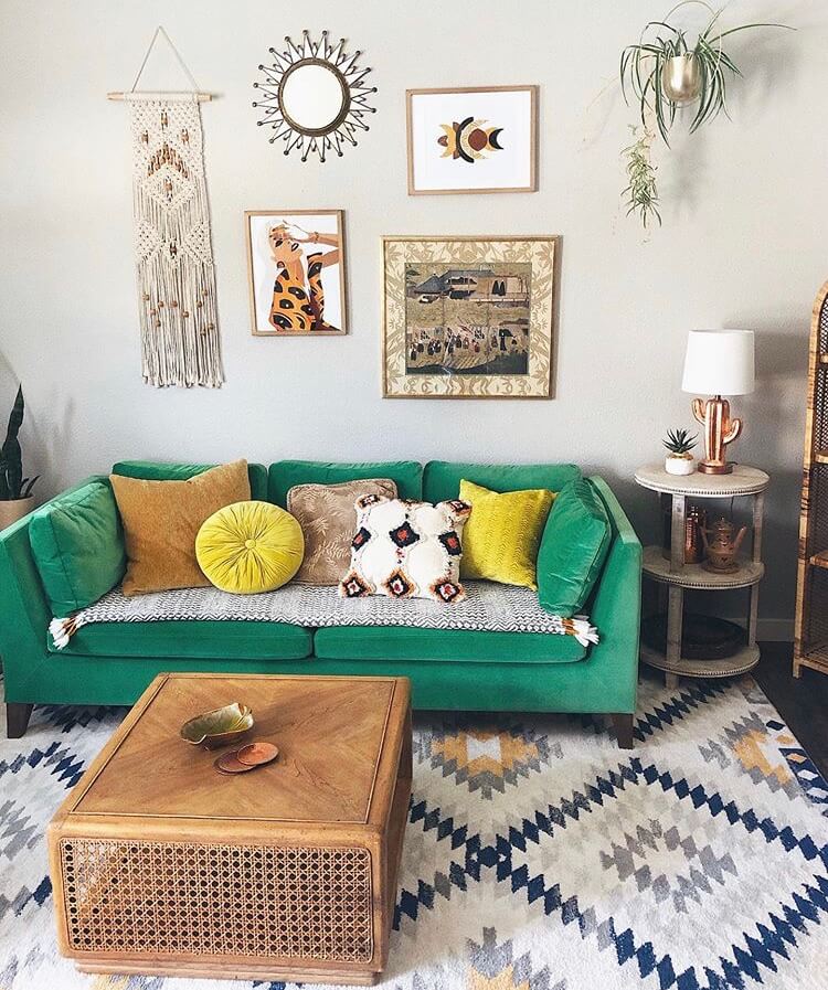 Boho living room