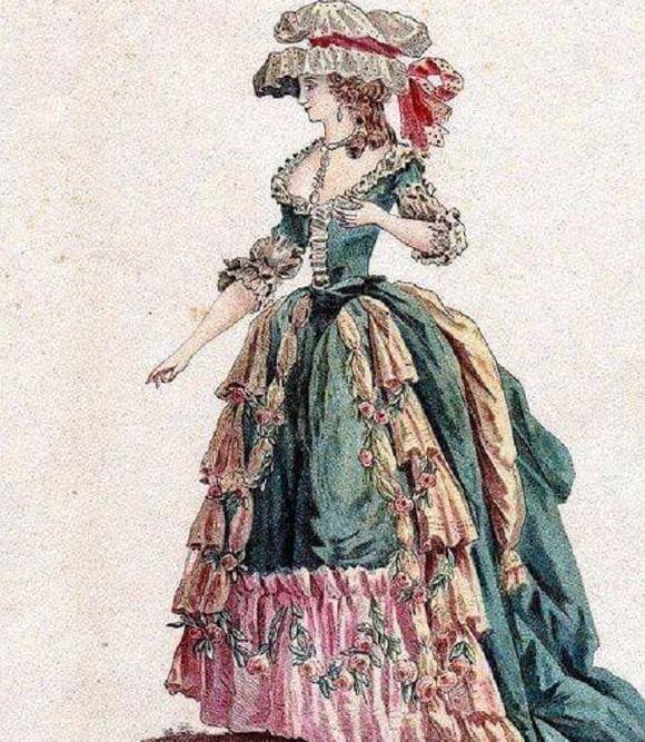 18th century British women's clothing