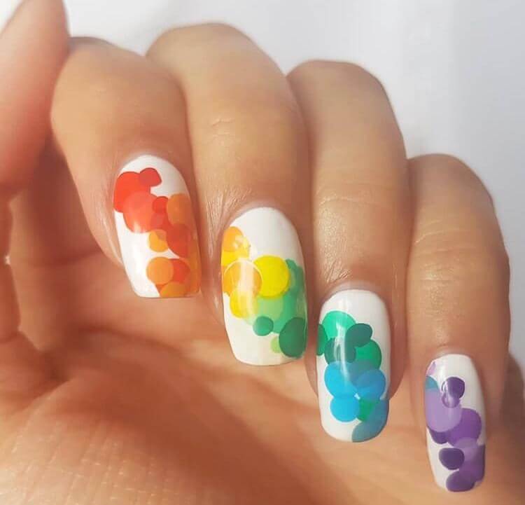 Colorful nails design