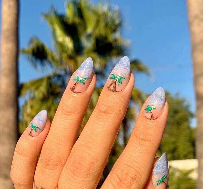 Colorful nails design