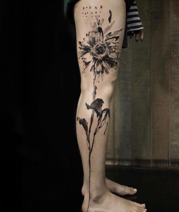 Flower tattoo design ideas