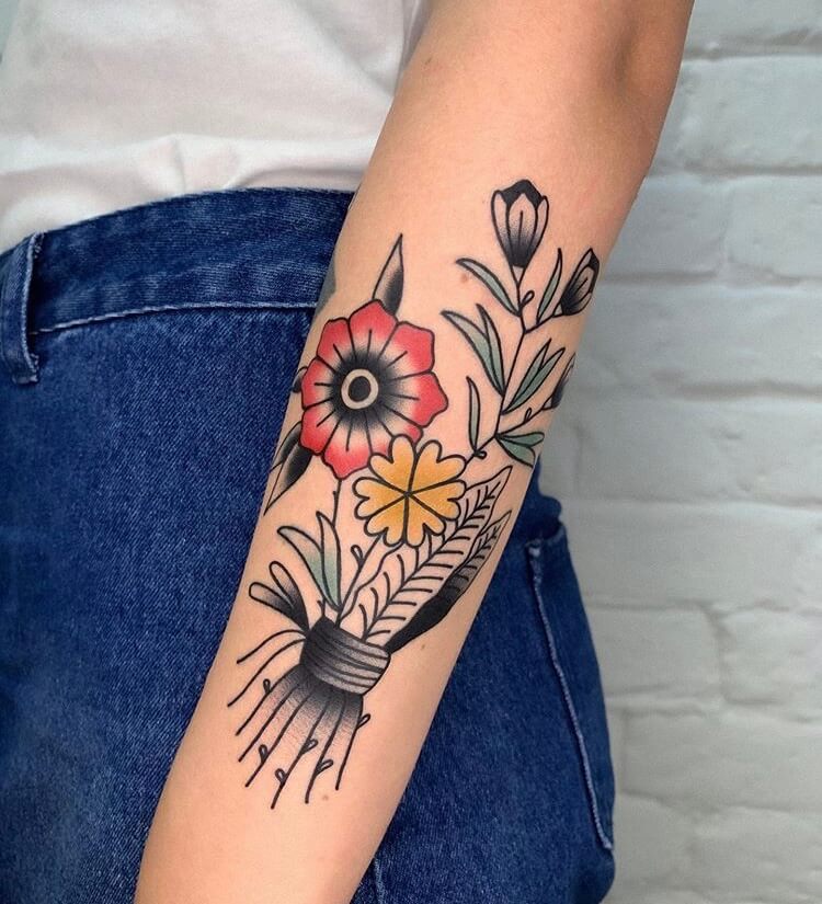 Flower tattoo design ideas