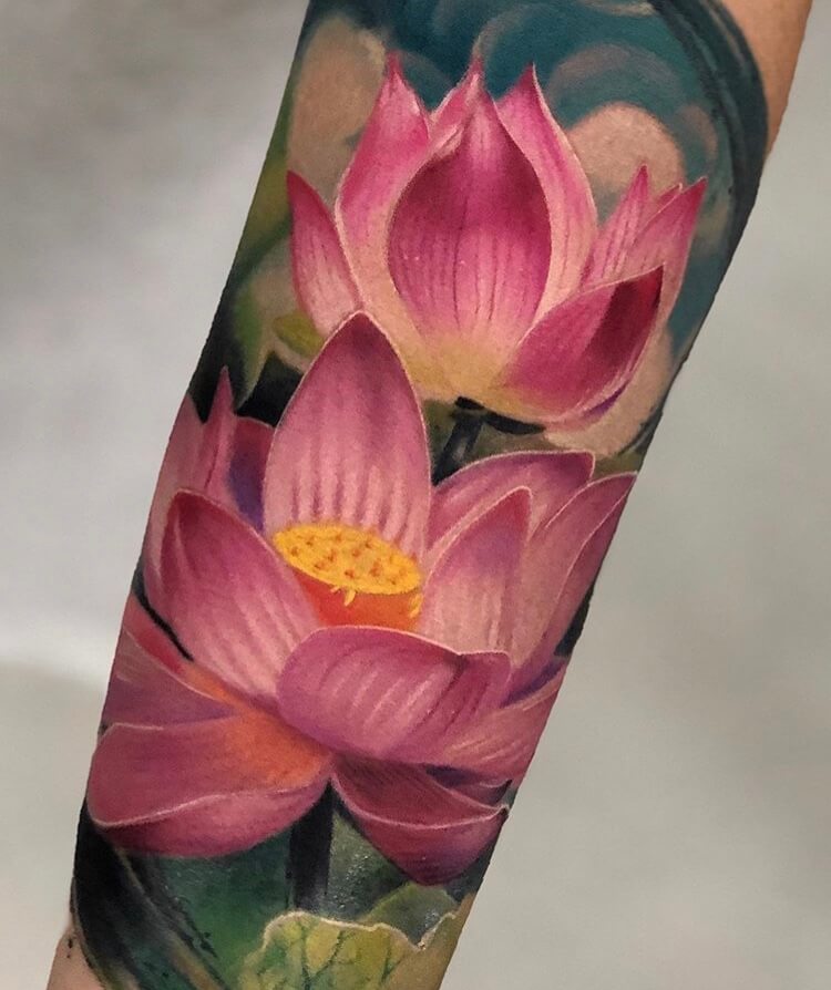 Flower tattoo design ideas