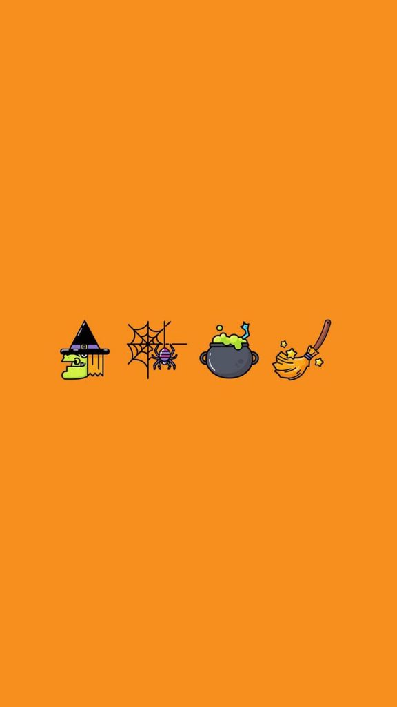 Cute HD Halloween phone wallpapers
