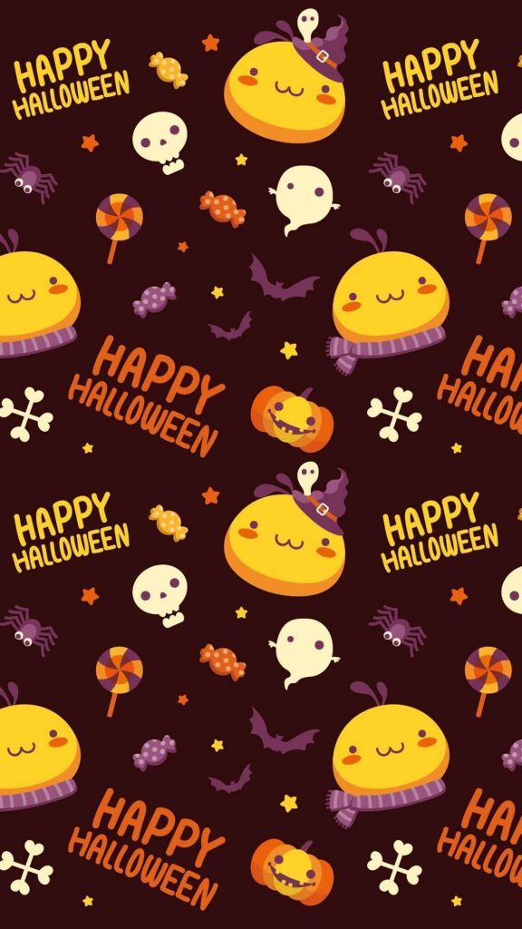 Cute HD Halloween phone wallpapers