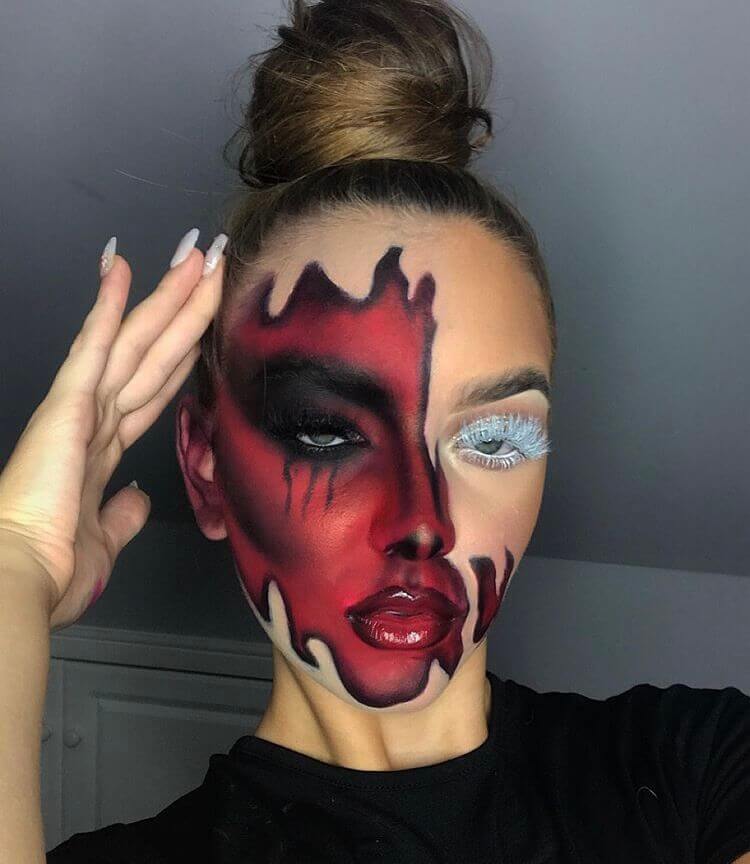 Cute And Cool Halloween Makeup Ideas