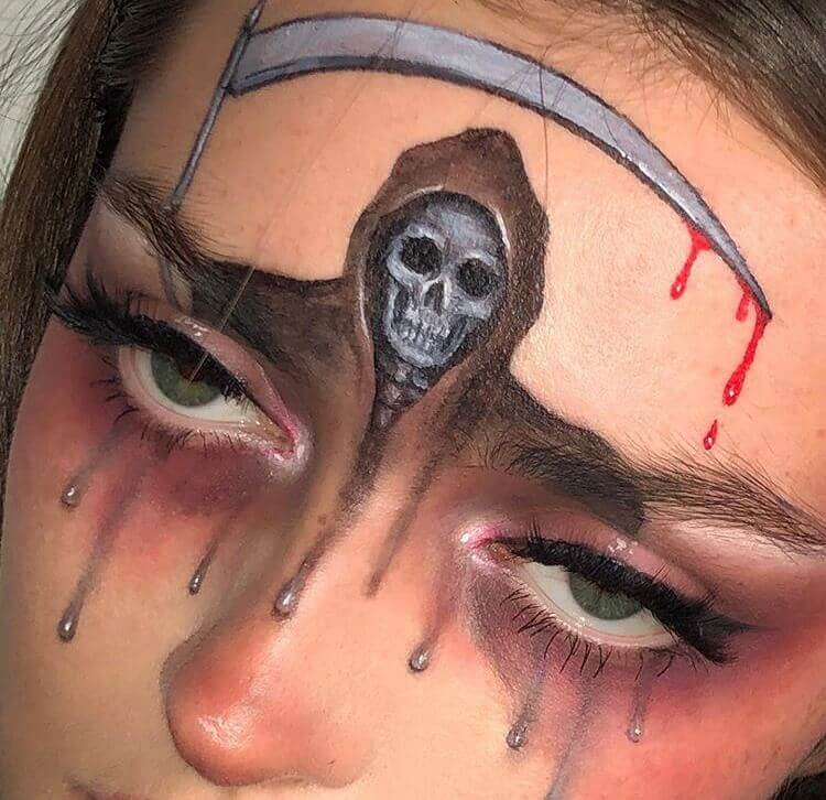 Cute And Cool Halloween Makeup Ideas