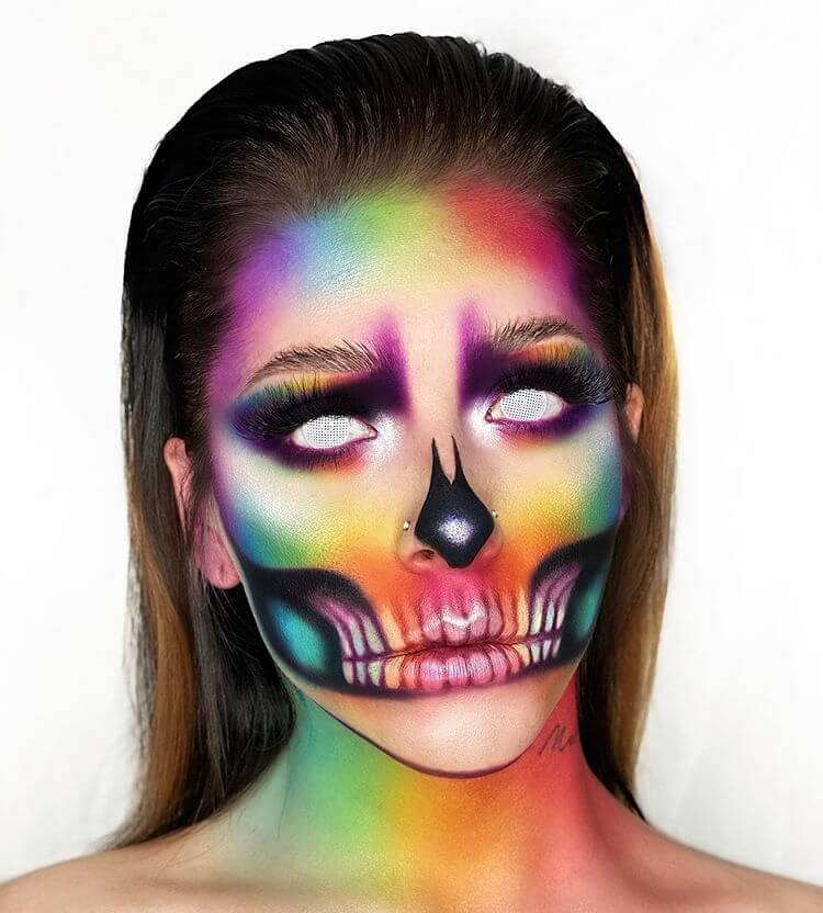 Cute And Cool Halloween Makeup Ideas