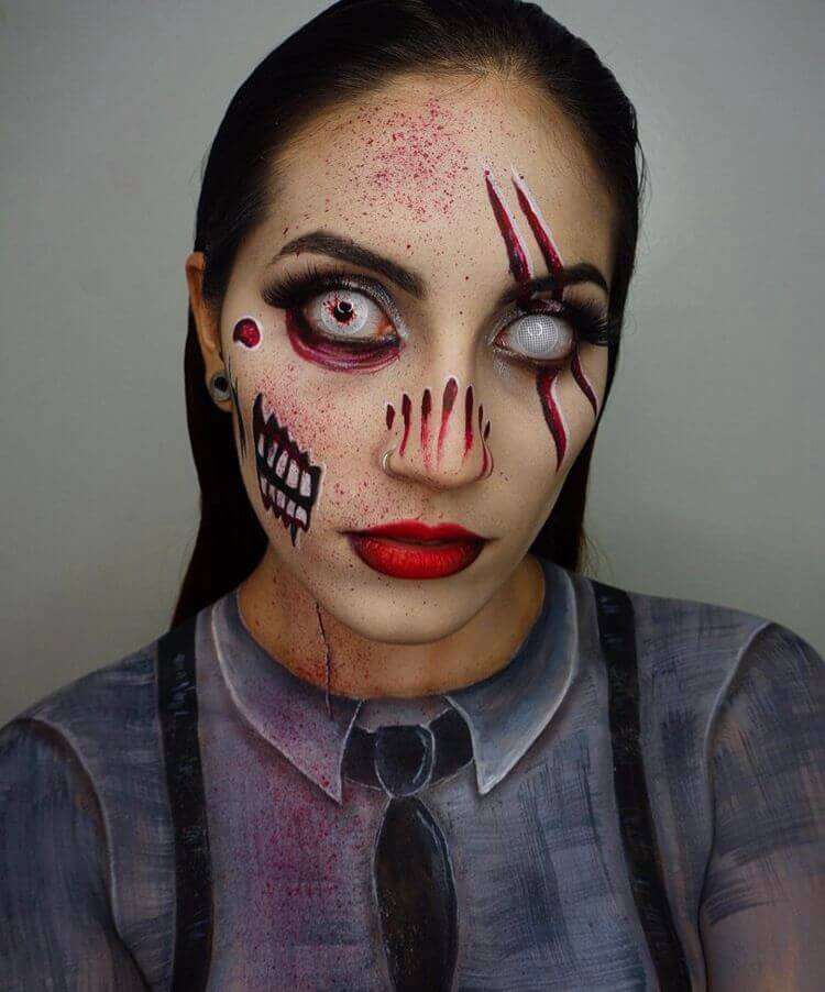 Cute And Cool Halloween Makeup Ideas