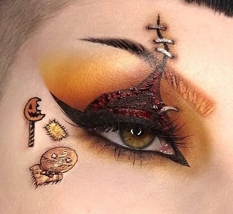 Cute And Cool Halloween Makeup Ideas