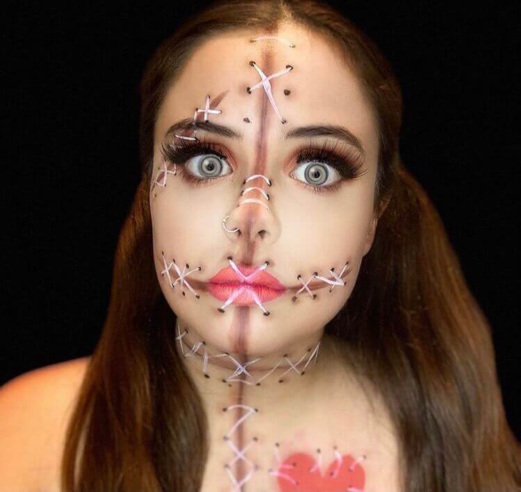 Cute And Cool Halloween Makeup Ideas