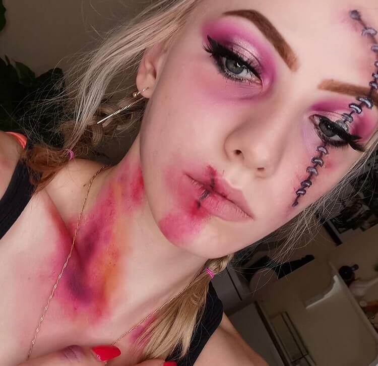 Cute And Cool Halloween Makeup Ideas
