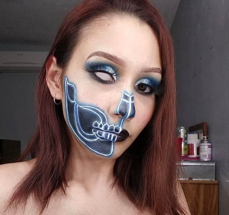 Cute And Cool Halloween Makeup Ideas