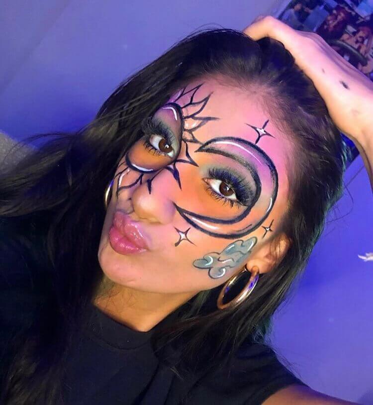 Cute And Cool Halloween Makeup Ideas