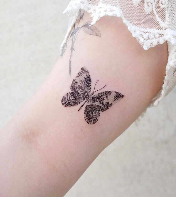 Butterfly tattoo ideas for women