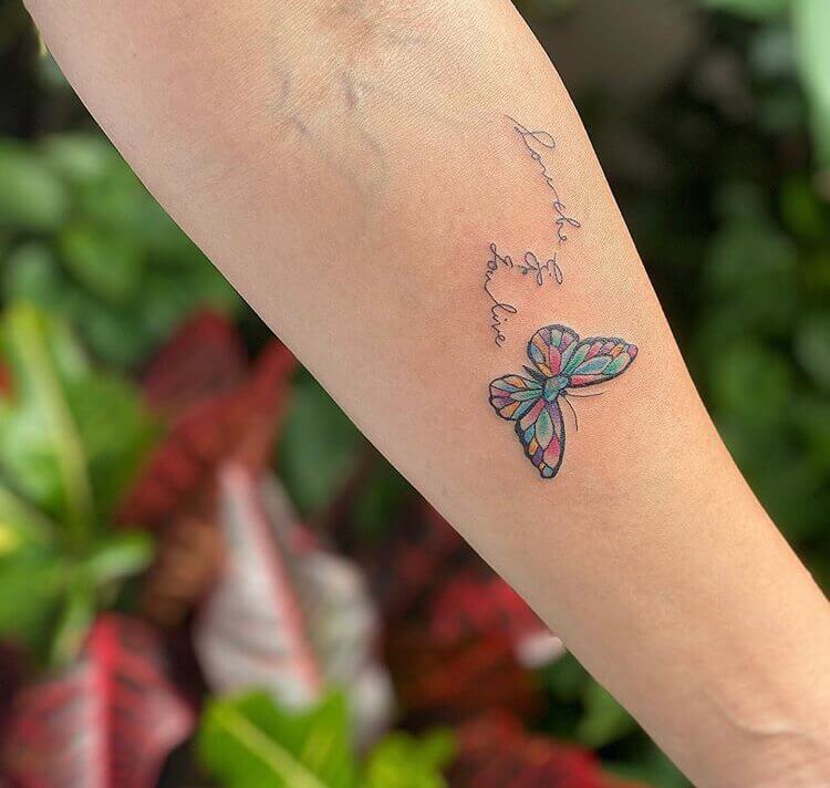 Butterfly tattoo ideas for women