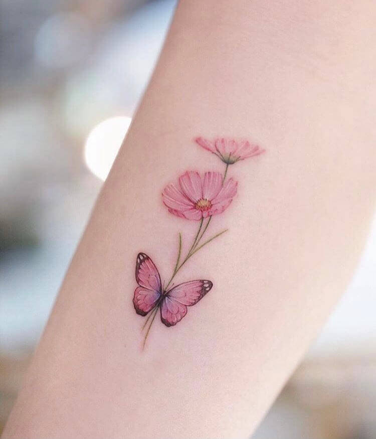 Butterfly tattoo ideas for women