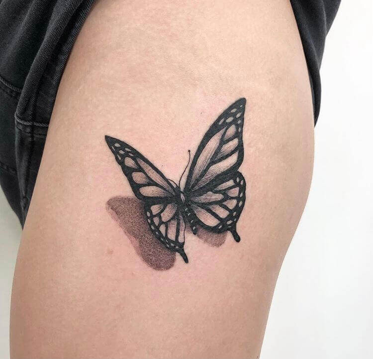 Butterfly tattoo ideas for women