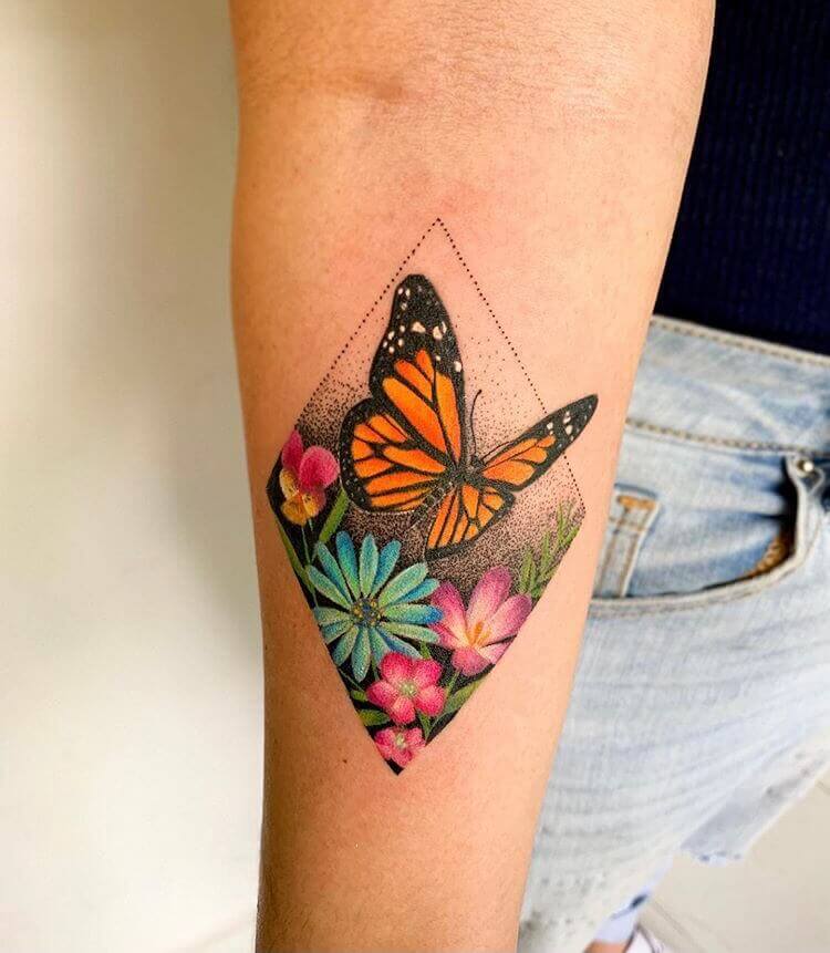 Butterfly tattoo ideas for women