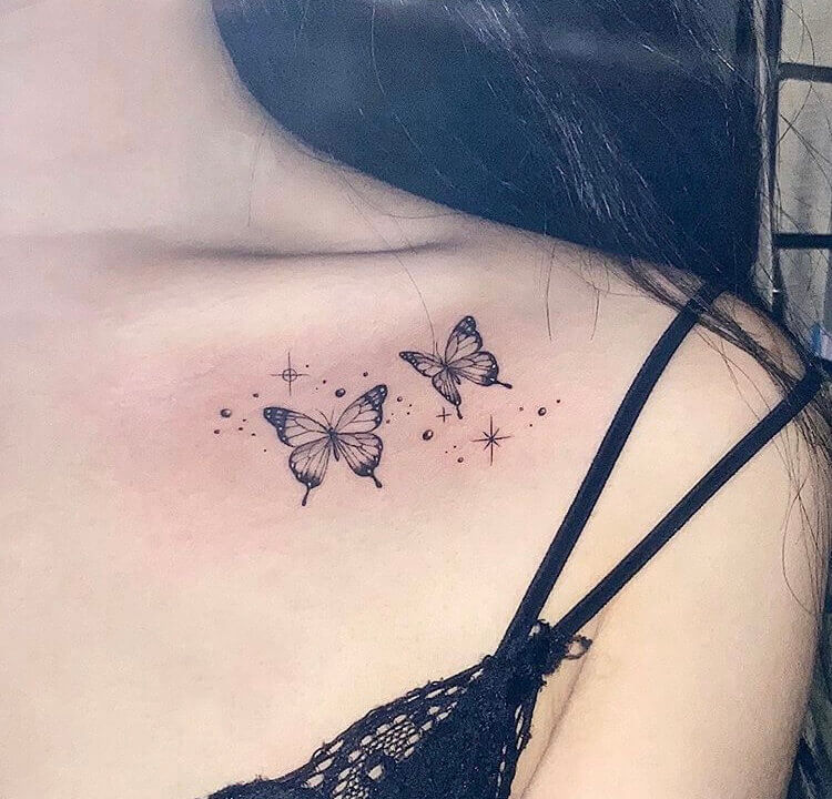 Butterfly tattoo ideas for women