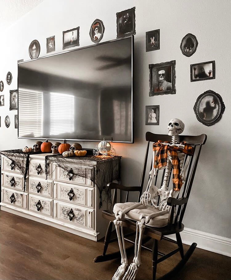 Halloween living room decoration ideas