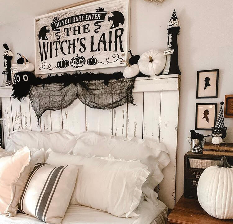 Halloween bedroom decoration ideas