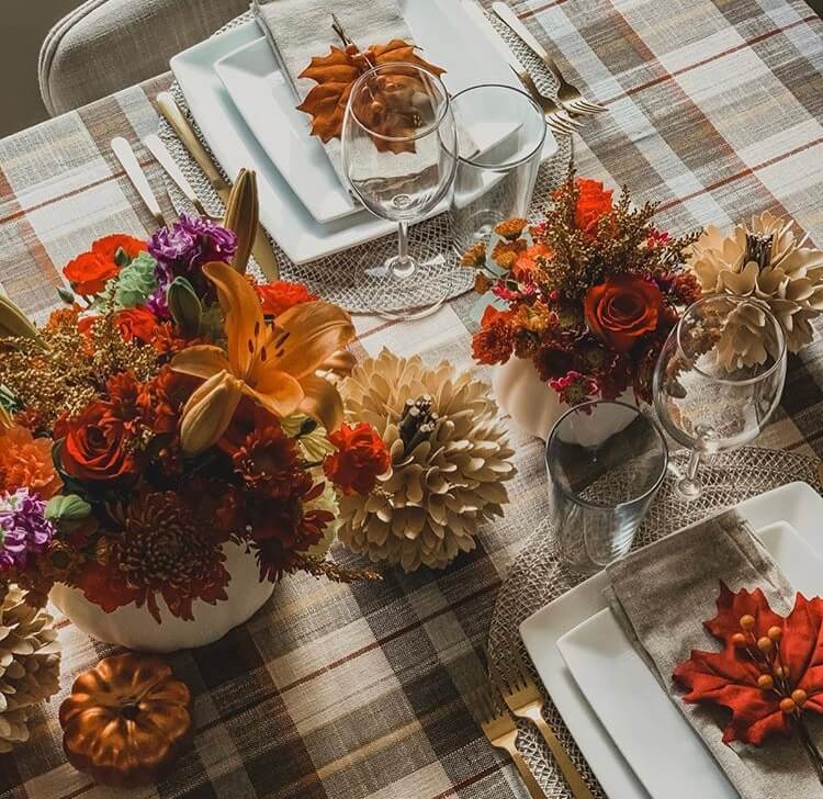 Thanksgiving table decor ideas