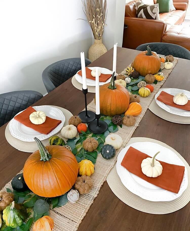 Thanksgiving table decor ideas