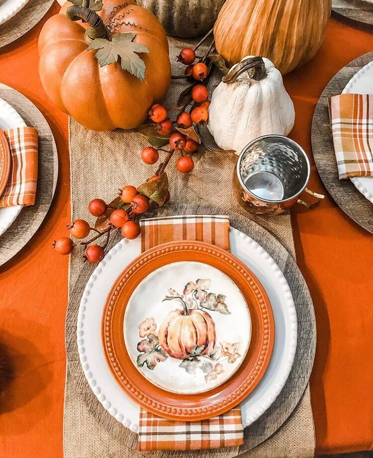 Thanksgiving table decor ideas