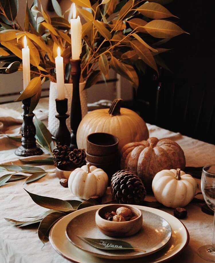 Thanksgiving table decor ideas