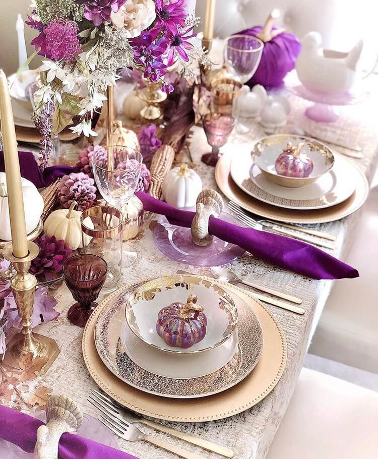 Thanksgiving table decor ideas