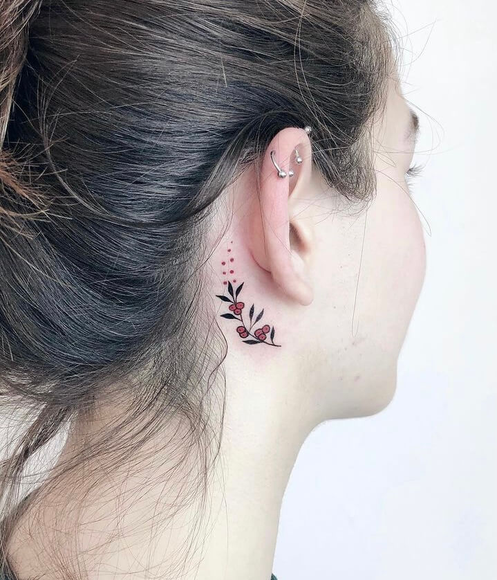 Check out these unique behind the ear tattoo design ideas and get inspired for your next tattoo.