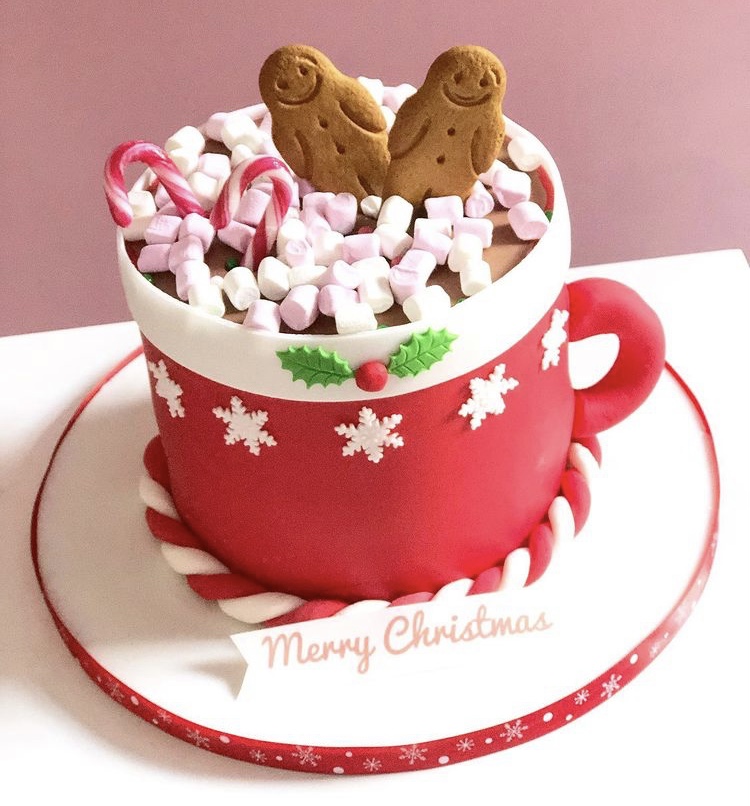 Awesome Christmas Cake Designs in 2020