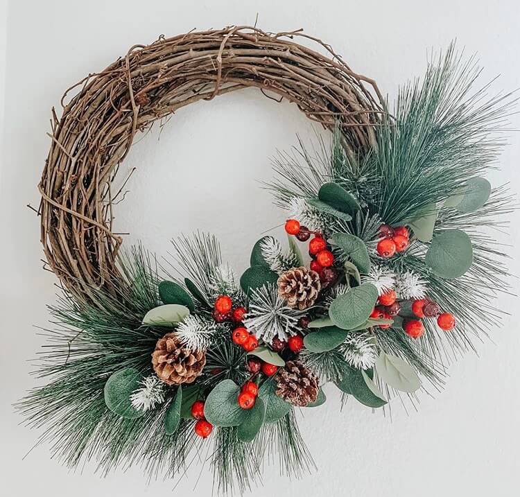 If you are making some home decorations to welcome Christmas. Well, I think Christmas wreaths are essential. Check these ideas and get what you want from them. #Christmas