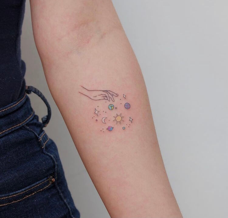 39 Creative Minimalist Aesthetic Tattoo Ideas – IdeasDonuts