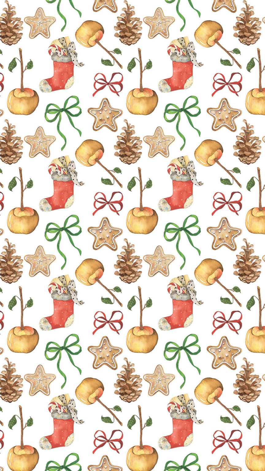 32 Aesthetic Simple Phone Christmas Wallpapers Free &amp; HD – IdeasDonuts