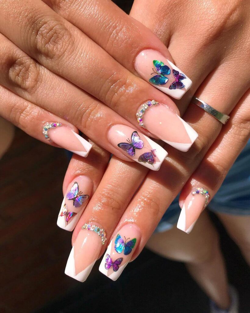 35 Hottest Butterfly Nail Art Ideas