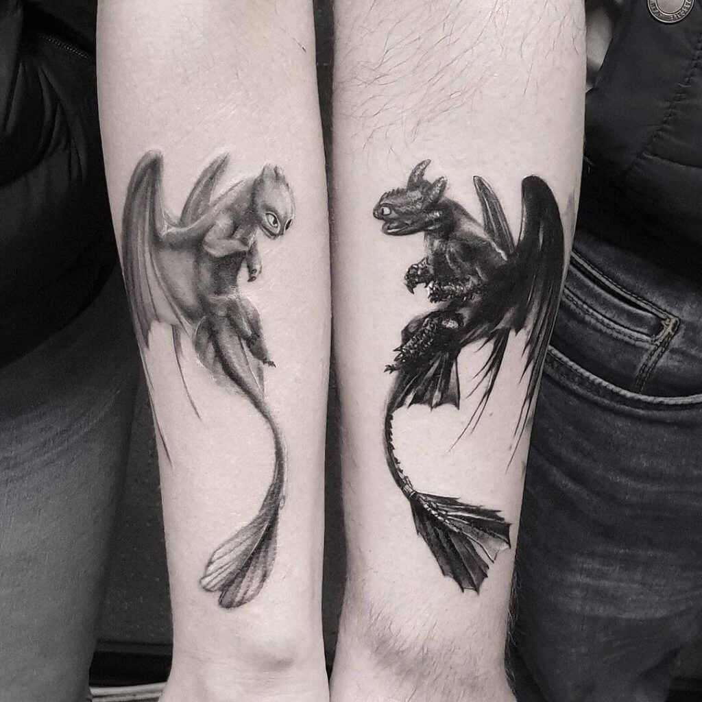 35 Perfect Couple Tattoo Design Ideas