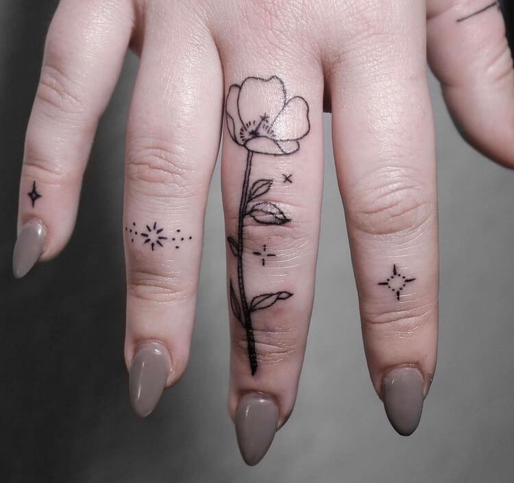 TATTOO GALLERY: “Small tattoos, big personality: 36 finger tattoo ideas ...