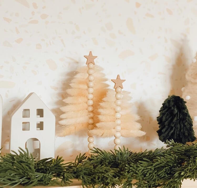 If you want to place multiple Christmas trees in your home. Then, a small tabletop Christmas tree is an ideal choice.