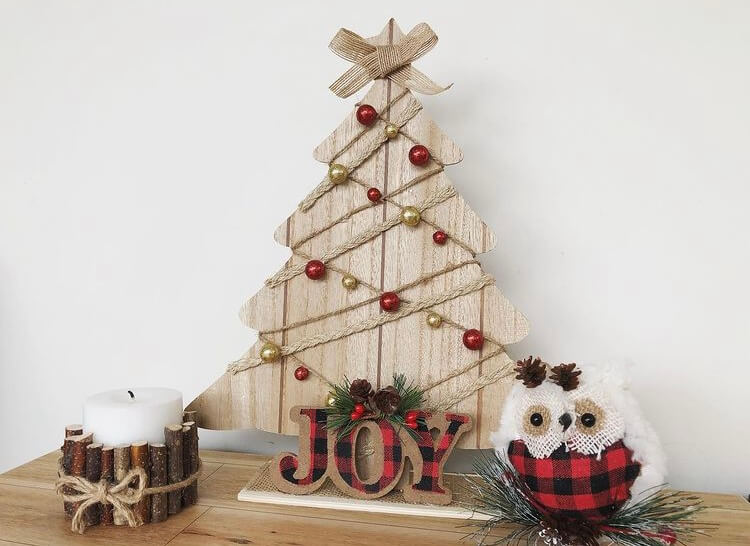 If you want to place multiple Christmas trees in your home. Then, a small tabletop Christmas tree is an ideal choice.