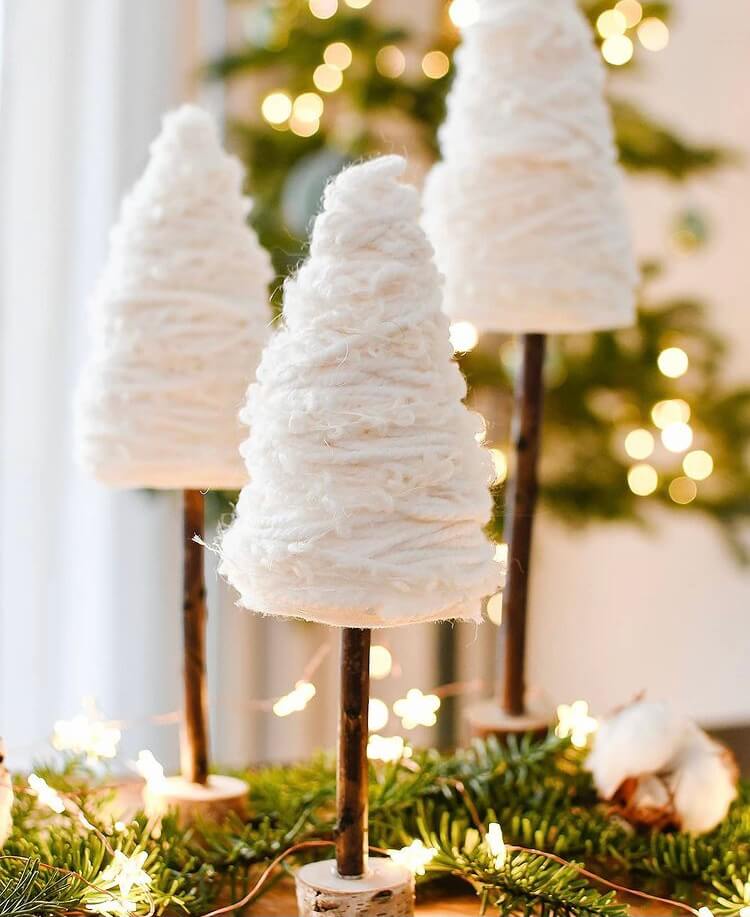 If you want to place multiple Christmas trees in your home. Then, a small tabletop Christmas tree is an ideal choice.