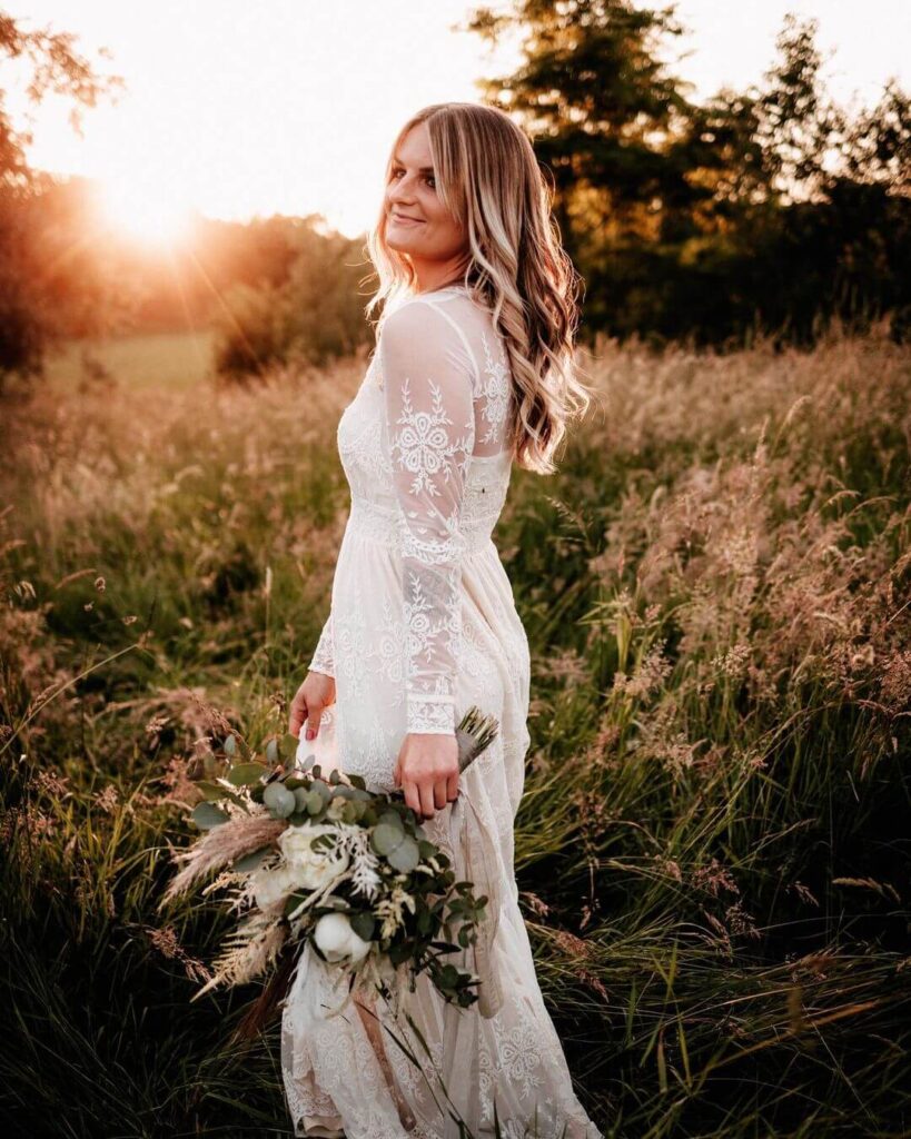 Chic Bohemian Wedding Dress ideas