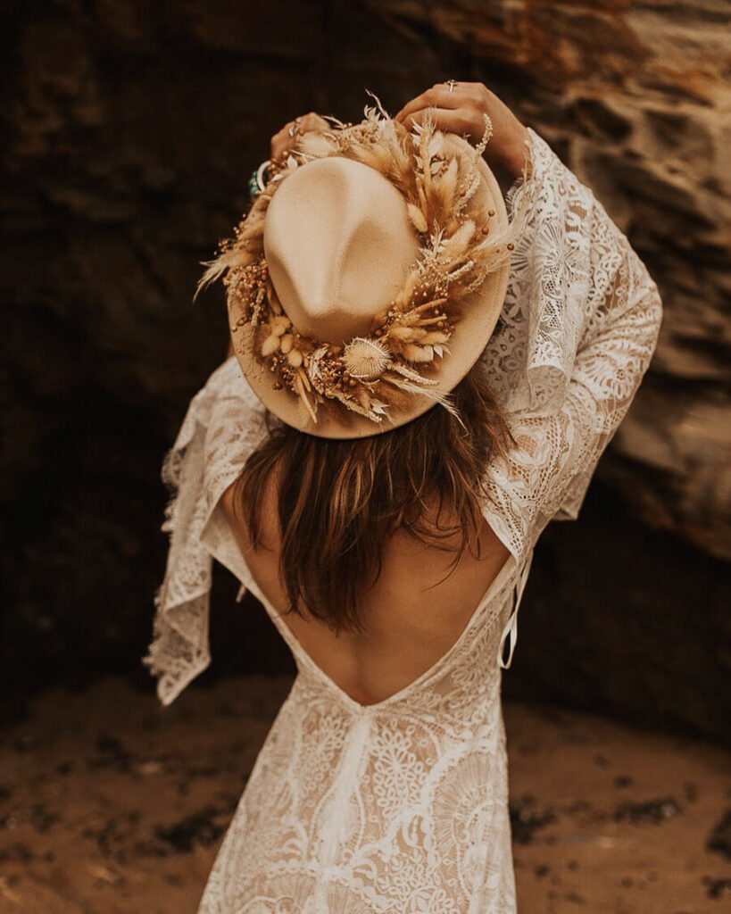 Bridal hat