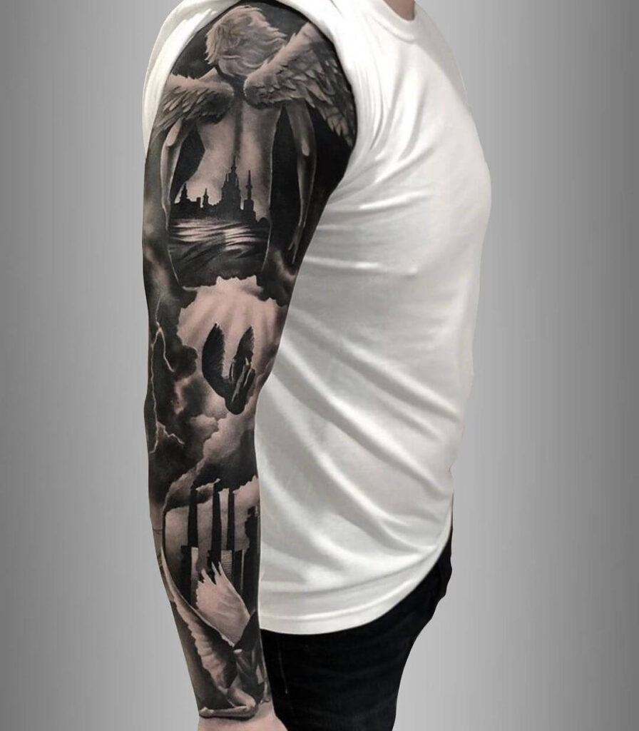 37 Awesome Sleeve Tattoo Ideas IdeasDonuts