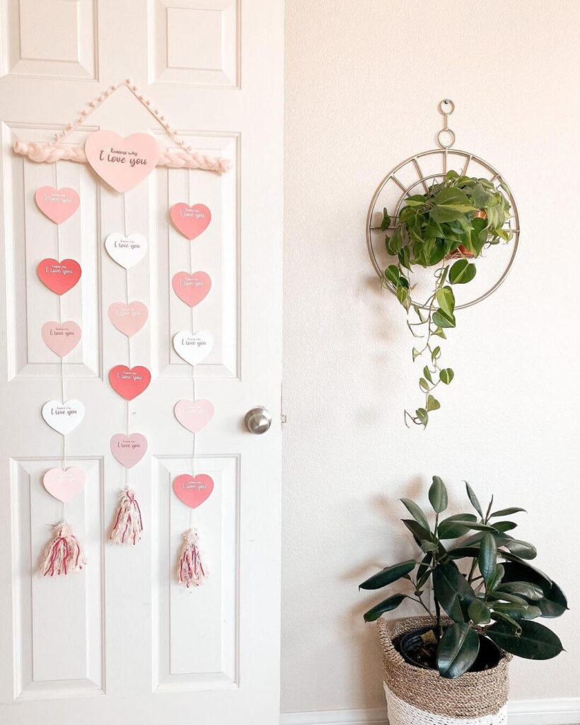 Valentine's Day Door decor